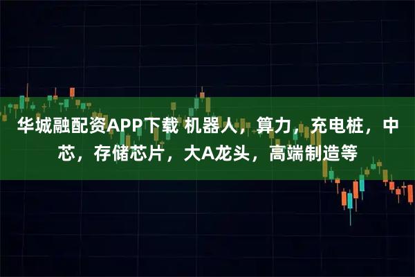 华城融配资APP下载 机器人，算力，充电桩，中芯，存储芯片，大A龙头，高端制造等